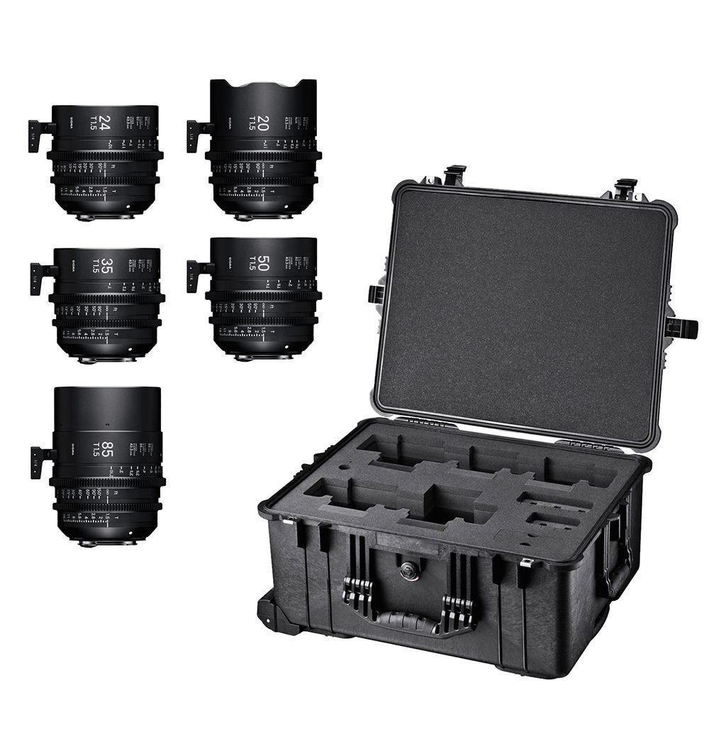 FF High Speed Prime - 5 Lens Set with PMC-002 Case