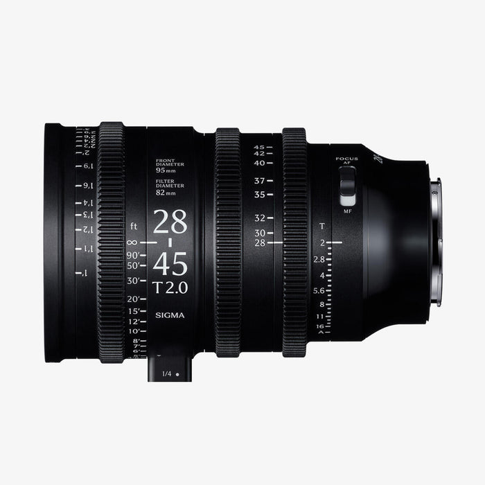 Updated release date for the AF Cine Line 28-45mm T2 FF