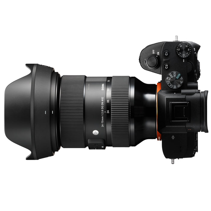 Operating conditions of the SIGMA 24-70 mm F2.8 DG DN | Art for SONY E-mount with the SONY a7S III