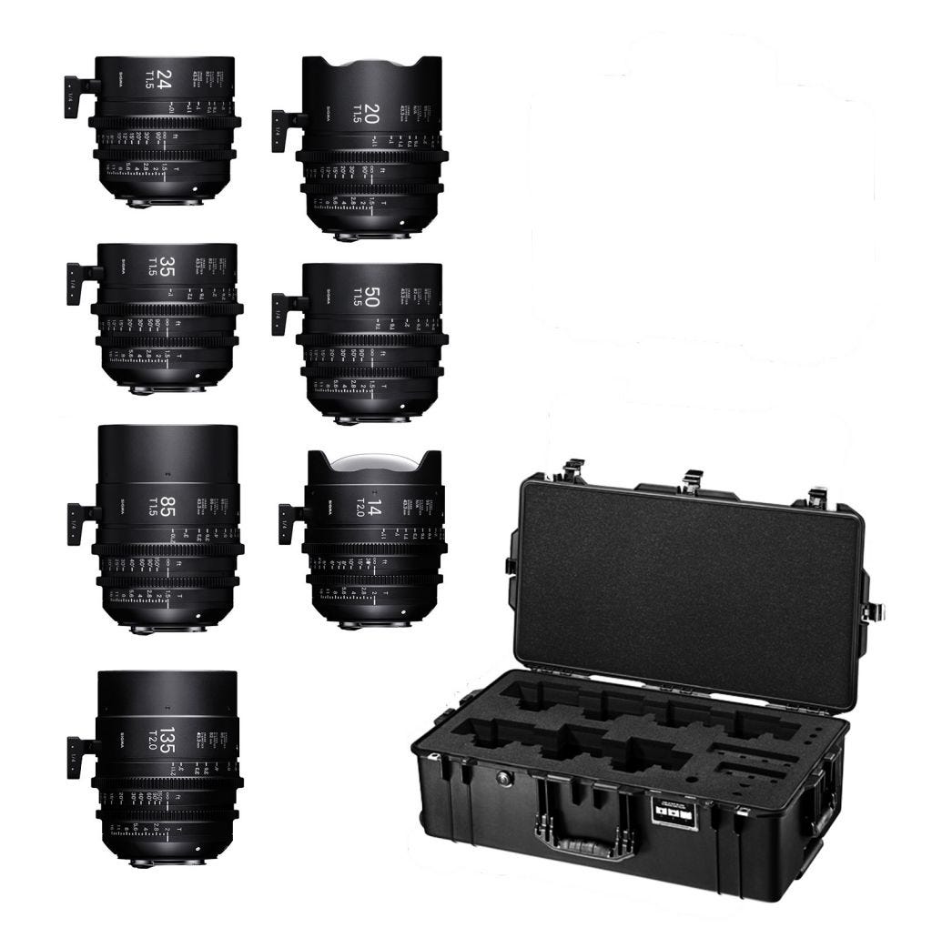 FF High Speed Prime - 7 Lens Set with PMC-004 Case