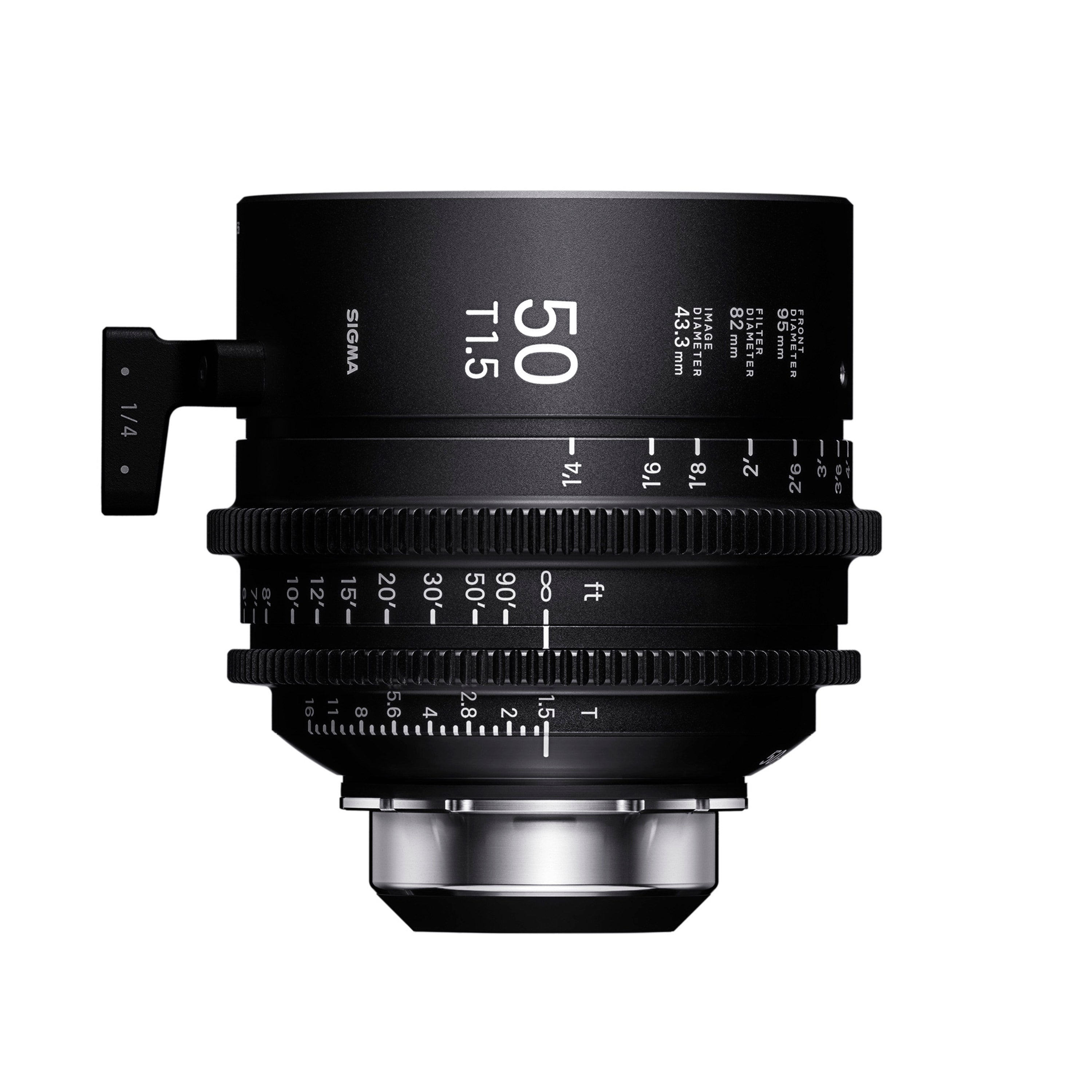 レンズ(単焦点) SIGMA FF High Speed Prime 50mm / T1.5 FF Sigma 50mm T1.5 Cine FF High Speed Prime — Sigma Canada
