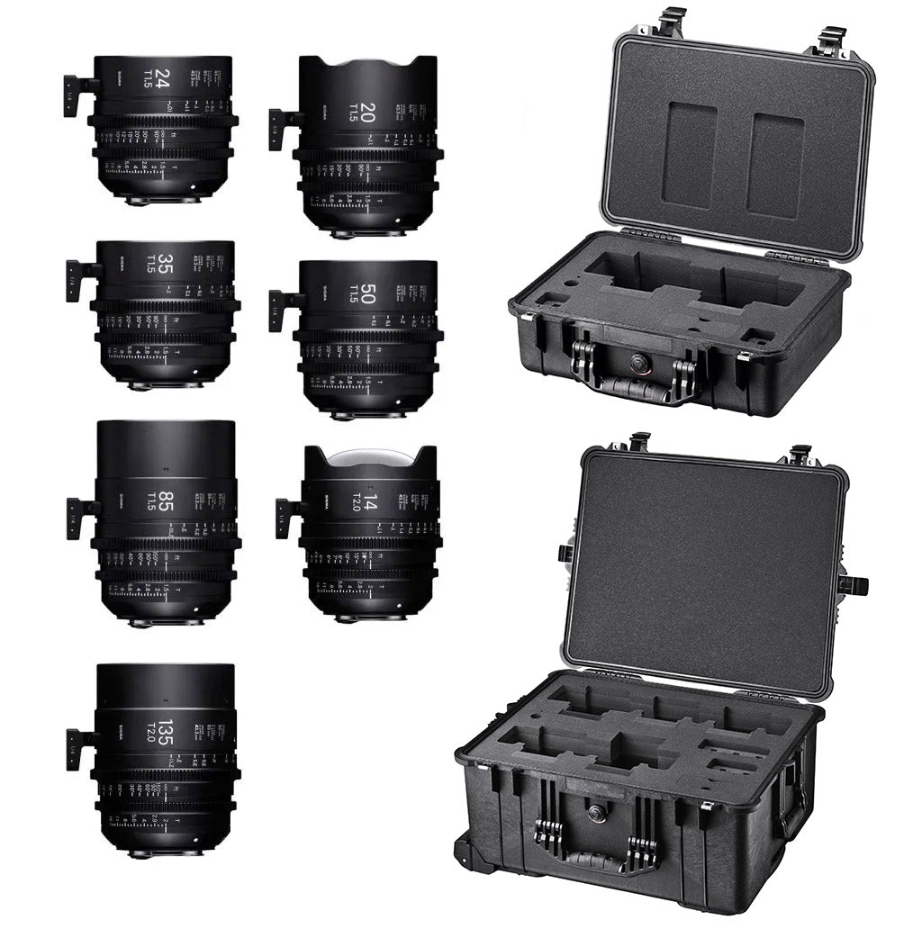 FF High Speed Prime - 7 Lens Set with PMC-002/PMC-003 Cases