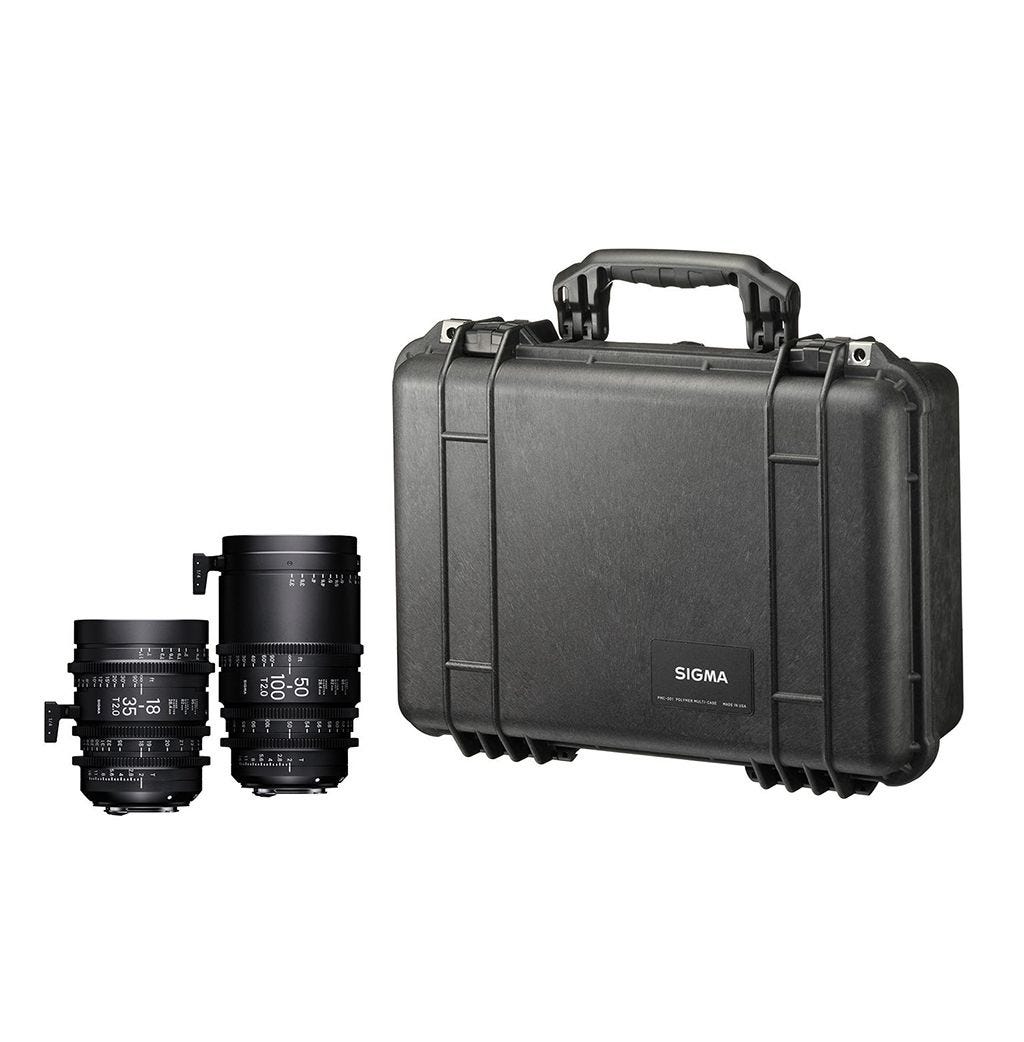 Cine High Speed Zoom Kit - 2 Lens Set with PMC-001 Case